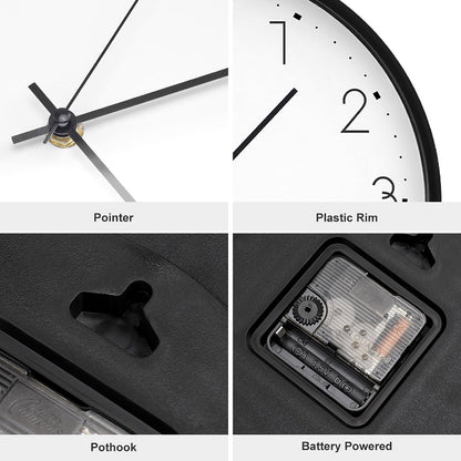 Round Wall Clock - Throttle And Trigger
