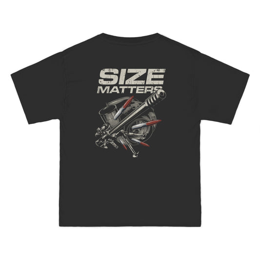 Big And Tall Size Matters Short-Sleeve T-Shirt - Throttle And Trigger