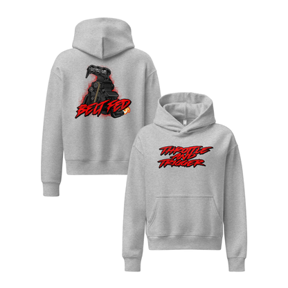 Belt Fed Women’s Hoodie - Throttle And Trigger