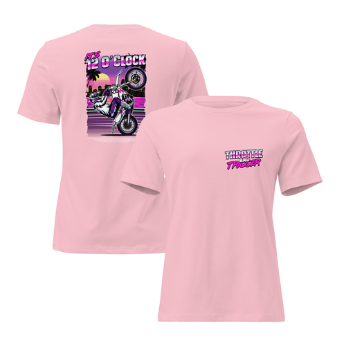 It's 12 O'Clock Women's Relaxed T-Shirt - Throttle And Trigger