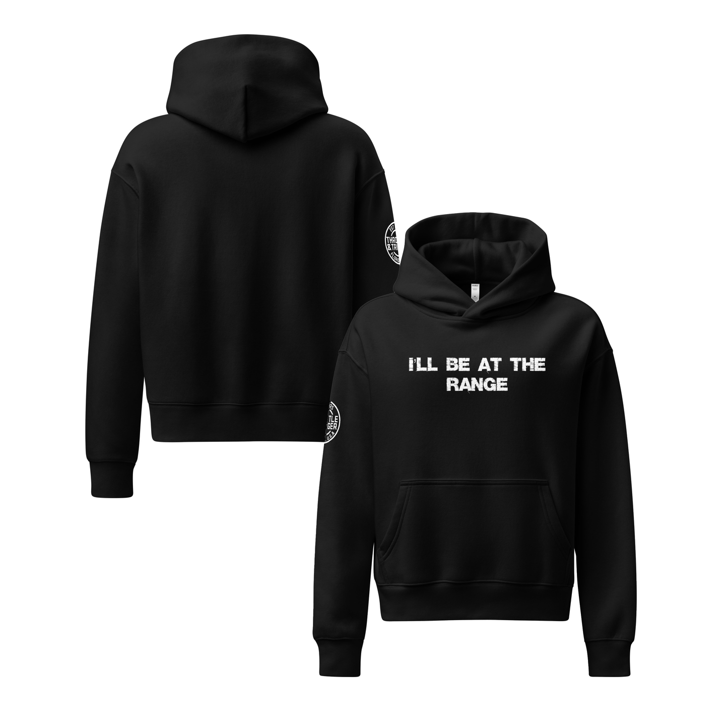 I'll Be At The Range Women’s Relaxed Hoodie