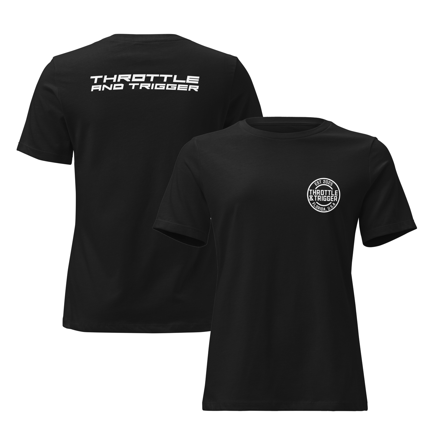 Throttle & Trigger Women's Relaxed T-Shirt