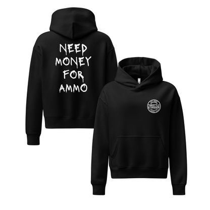 Need Money For Ammo Women’s Relaxed Hoodie - Throttle And Trigger