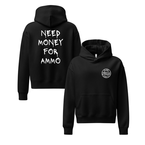 Need Money For Ammo Women’s Relaxed Hoodie - Throttle And Trigger