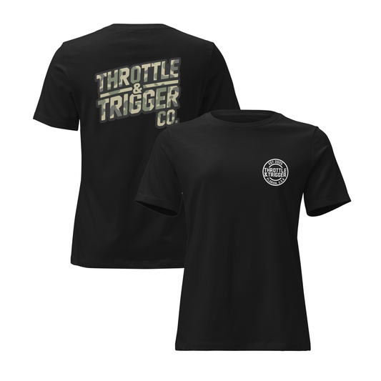 Throttle & Trigger Women's Relaxed T-Shirt