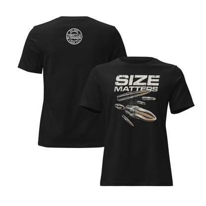 Size Matters Women's Relaxed T-Shirt - Throttle And Trigger