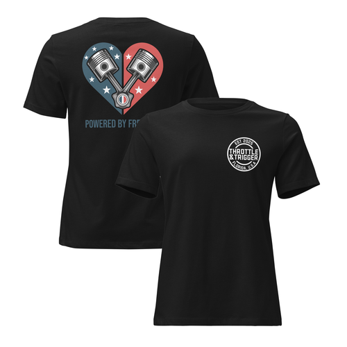 Freedom Women's Relaxed T-Shirt - Throttle And Trigger