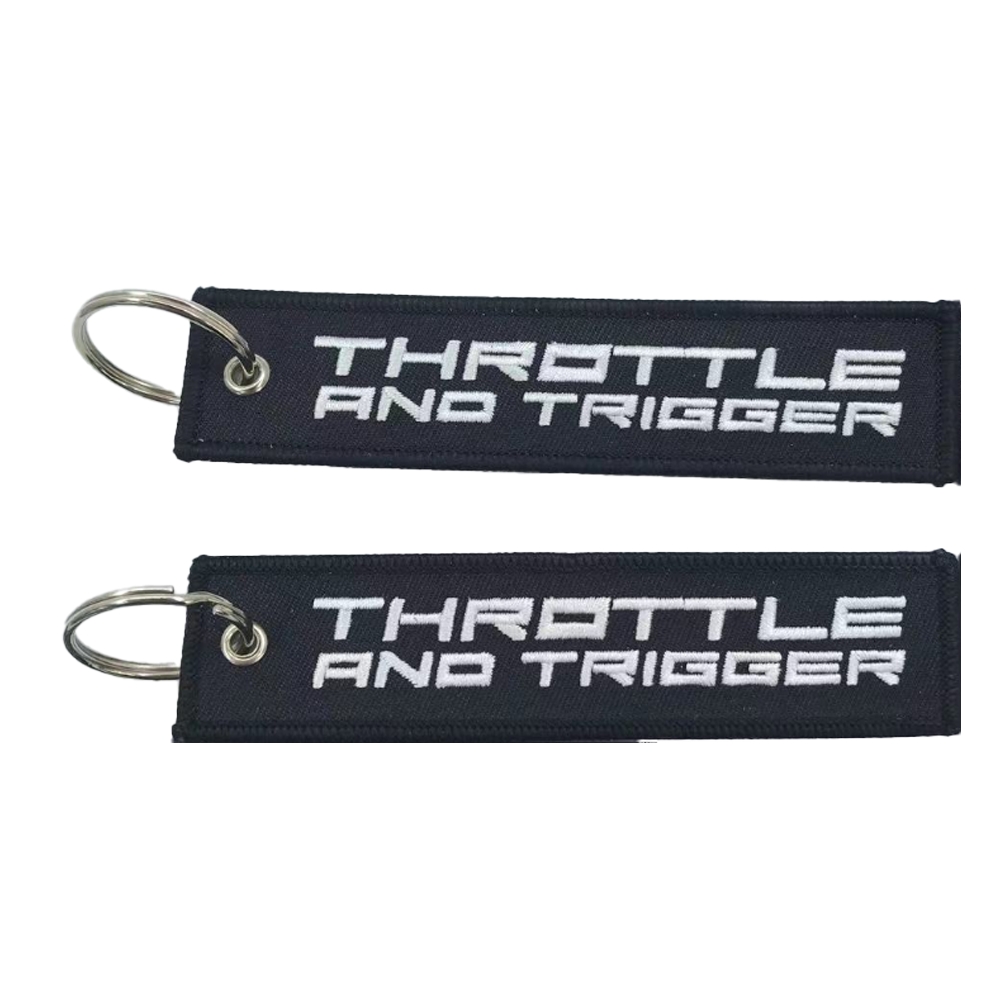 Throttle And Trigger Keychain - Throttle And Trigger