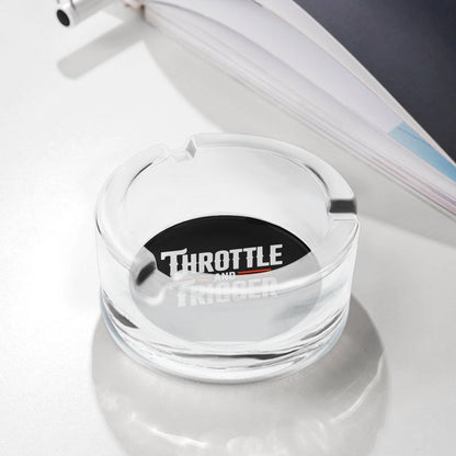 Glass Ashtray Glass Ashtray - Throttle And Trigger