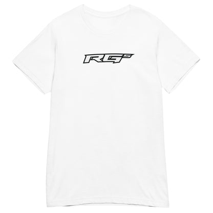 Women’s white T-shirt with front RG5 logo graphic